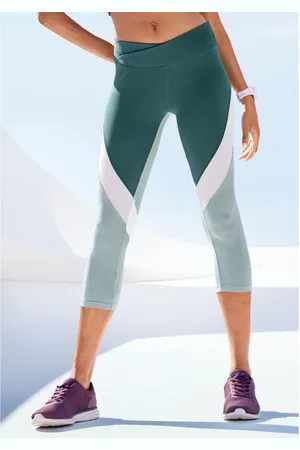 Lascana Capribroek -Sportbroek Sportbroek in colourblocking ontwerp