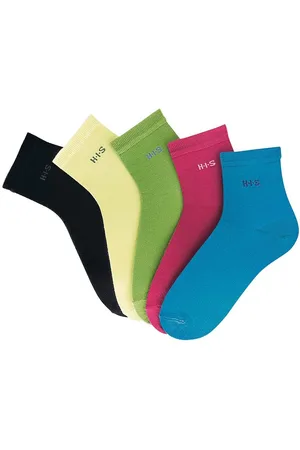 H.I.S Korte sokken met boord boven de enkel (set, 5 paar)