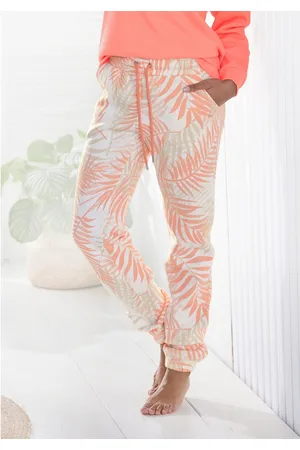 Lascana Sweatpants -Loungebroek Loungebroek met allover-print, loungewear (1-delig)