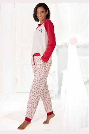 Lascana Pyjama met wintermotieven