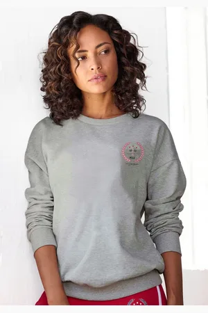 H.I.S Sweatshirt met trendy logo-print, loungeanzug (1-delig)