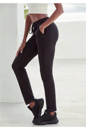 H.I.S Sweatbroek / relaxbroek / sweatbroek Slipbroek met kleine omslag aan de zoom, loungewear