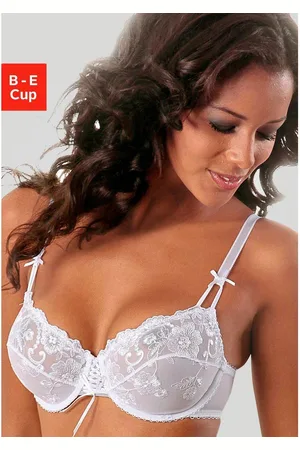 Lascana Beugel-bh WANDA met siersluiting en borduurkant, dessous