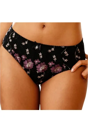 Nuance Slip met bloemborduursels