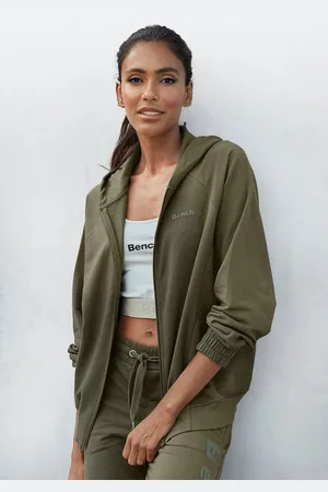 Bench Capuchonsweatvest met sportieve deelnaad, loungepak