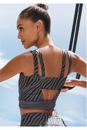 Lascana Crop-top -Sporttop, Kort topje