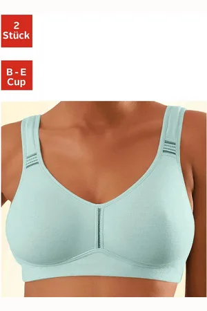 Petite Fleur T-shirt-bh zonder beugels van katoen (Set van 2)