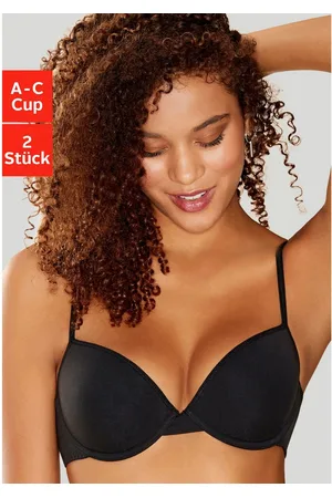Petite Fleur Bh met steuncups met beugel, van katoen (Set van 2)