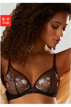 Lascana Beugel-bh Maria met bloemen van chique borduurkant, sexy dessous