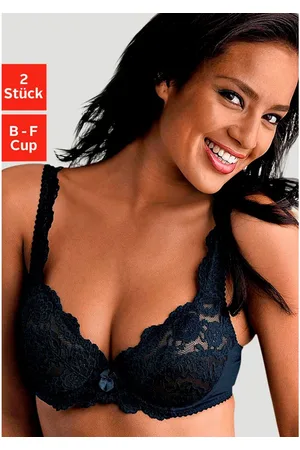 Petite Fleur Beugel-bh van kant, dessous (Set van 2)