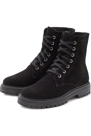 ELBSAND Laarsjes Veterschoenen, ritslaarzen, biker boots, leer, profielzool
