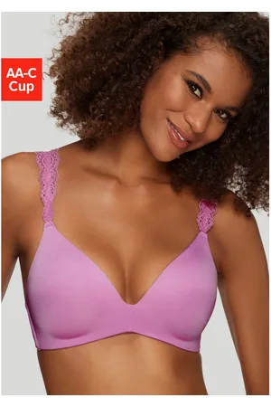 Lascana Push-up-bh zonder beugel met prachtige kantbanden, lingerie