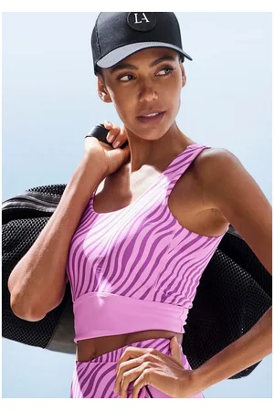 Lascana Crop-top -Sporttop, Kort topje