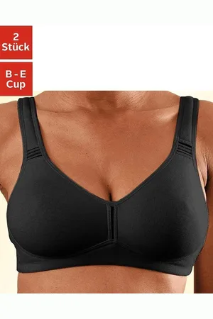 Petite Fleur T-shirt-bh zonder beugels van katoen (Set van 2)