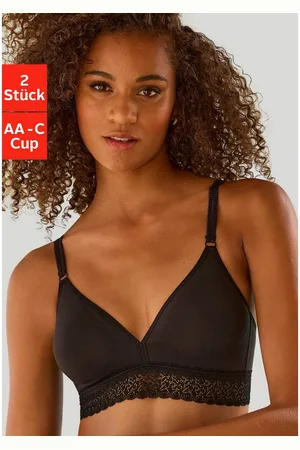 Petite Fleur Bralette-bh zonder beugels in een attractieve verpakking met 2 stuks (Set van 2)