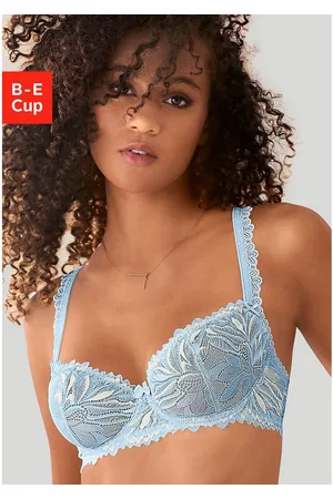 Lascana Balconette-bh met opvallende kanten bandjes, dessous