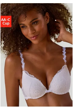 vivance collection Push-up-bh met 3 extravagante bandjes om te verwisselen, sexy lingerie