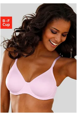 Lascana T-shirt-bh Perfect basic met beugel, zonder cups, basic dessous