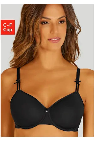 Lascana Minimizer-bh met naadloos voorgevormde spacer-schaal, basis lingerie