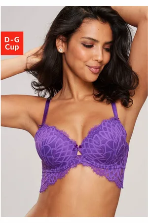 Lascana Bh met steuncups Cara van filigraan kant, deels gemaakt van gerecycled materiaal, sexy lingerie
