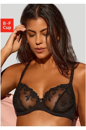 Nuance Beugel-bh gemaakt van uniek kant in een zomerse look, lingerie