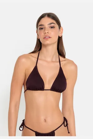 Lascana Triangel-bikinitop Nele met glanzende coating