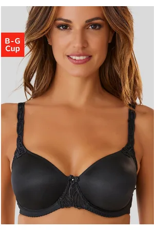Lascana Minimizer-bh met beugel, met mooie borduursel op de bandjes