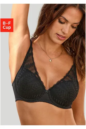 Lascana Bh met steuncups AMIRA met spacer cups en modieuze high-apex vorm, lingerie