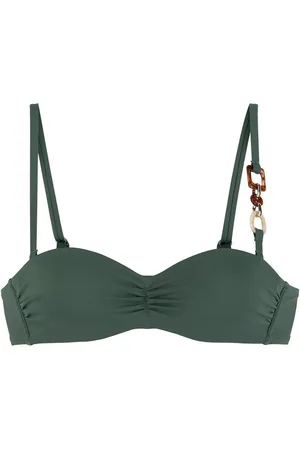Lascana Beugelbikinitop in bandeaumodel Yves met elegante sieraccessoires