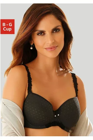 Lascana Bh met steuncups met beugel, met gegarneerde bandjes, dessous