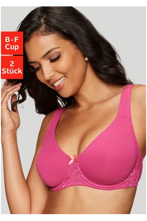 Nuance T-shirt-bh met beugel en ongevoerde cups (Set van 2)