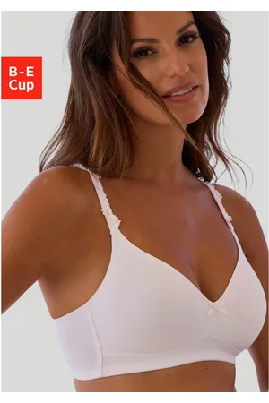 Nuance T-shirt-bh zonder beugel met mooie geborduurde bandjes, lingerie