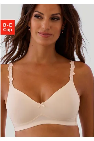 Nuance T-shirt-bh zonder beugel met mooie geborduurde bandjes, lingerie