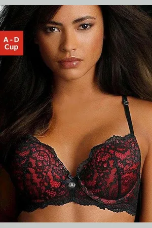 Jette Joop Push-up-bh met aantrekkelijke bandjes in bandjes-look, sexy dessous