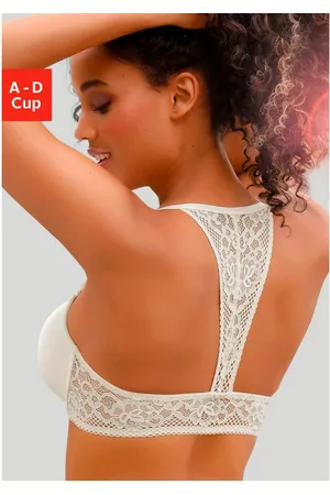 QS by s.Oliver Bh met steuncups Lisette met voorsluiting en mooie kanten achterkant, dessous