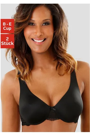 Nuance T-shirt-bh met beugel en dubbellaagse cups (Set van 2)
