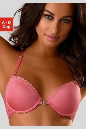 QS by s.Oliver Bh met steuncups Lisette met voorsluiting en mooie kanten achterkant, dessous