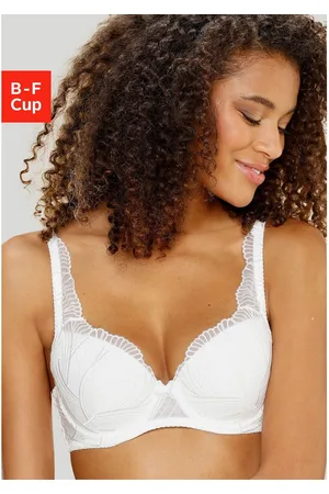 Lascana Bh met steuncups met borduurkant en kanten bandjes, sexy dessous