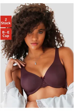 Nuance T-shirt-bh met beugel en dubbellaagse cups (Set van 2)