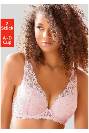 Petite Fleur Push-up-bh in high apex-belijning, dessous (Set van 2)