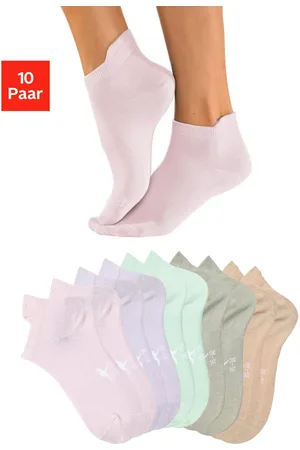KangaROOS Sneakersokken met verhoogde boord (set, 10 paar)