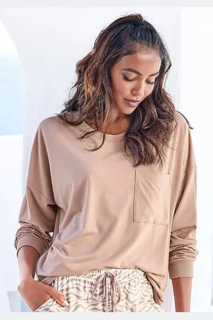 Lascana Pyjama top in heerlijk zachte kwaliteit