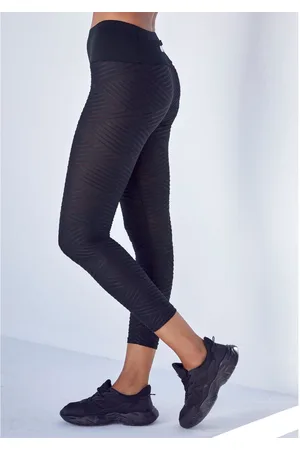 Lascana Legging -Sportleggings Sportleggings met 3D-structuur