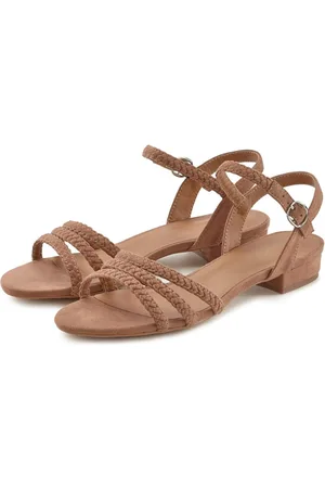 Lascana Sandalen Zomerschoen Sandalette, zomerschoen met gevlochten bandjes VEGAN