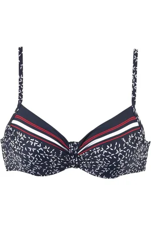 Lascana Bikinitop met beugels Minimal met verstelbare schouderbanden