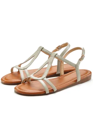 vivance collection Sandalen Zomerschoen Sandalette, zomerschoen met verfijnde bandjes VEGAN