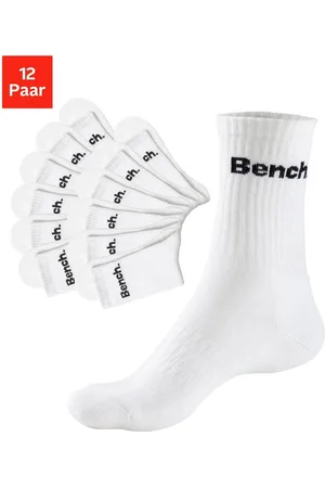 Bench Tennissokken met voetbekleding (set, 12 paar)