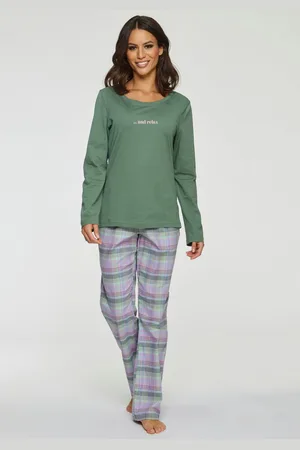 VIVANCE DREAMS Pyjama van knuffelzacht flanel (2-delig)