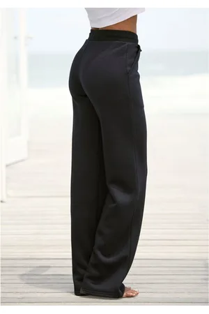vivance collection Relaxbroek -Loungebroek met brede pijpen en van ultra-zachte sweatkwaliteit, loungewear