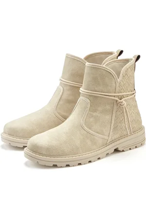 vivance collection Laarsjes Boots, laarzen met verfijnde bindbanden vegan